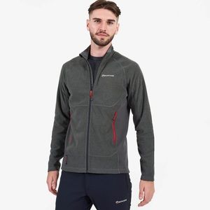 Montane Pulsar Front Zip Fleece Jacket Shadow Grey Small